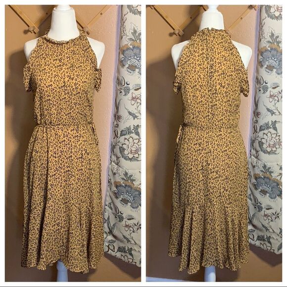 Who What Wear Cheetah Print Sleeveless Dress Size XS - Picture 2 of 7